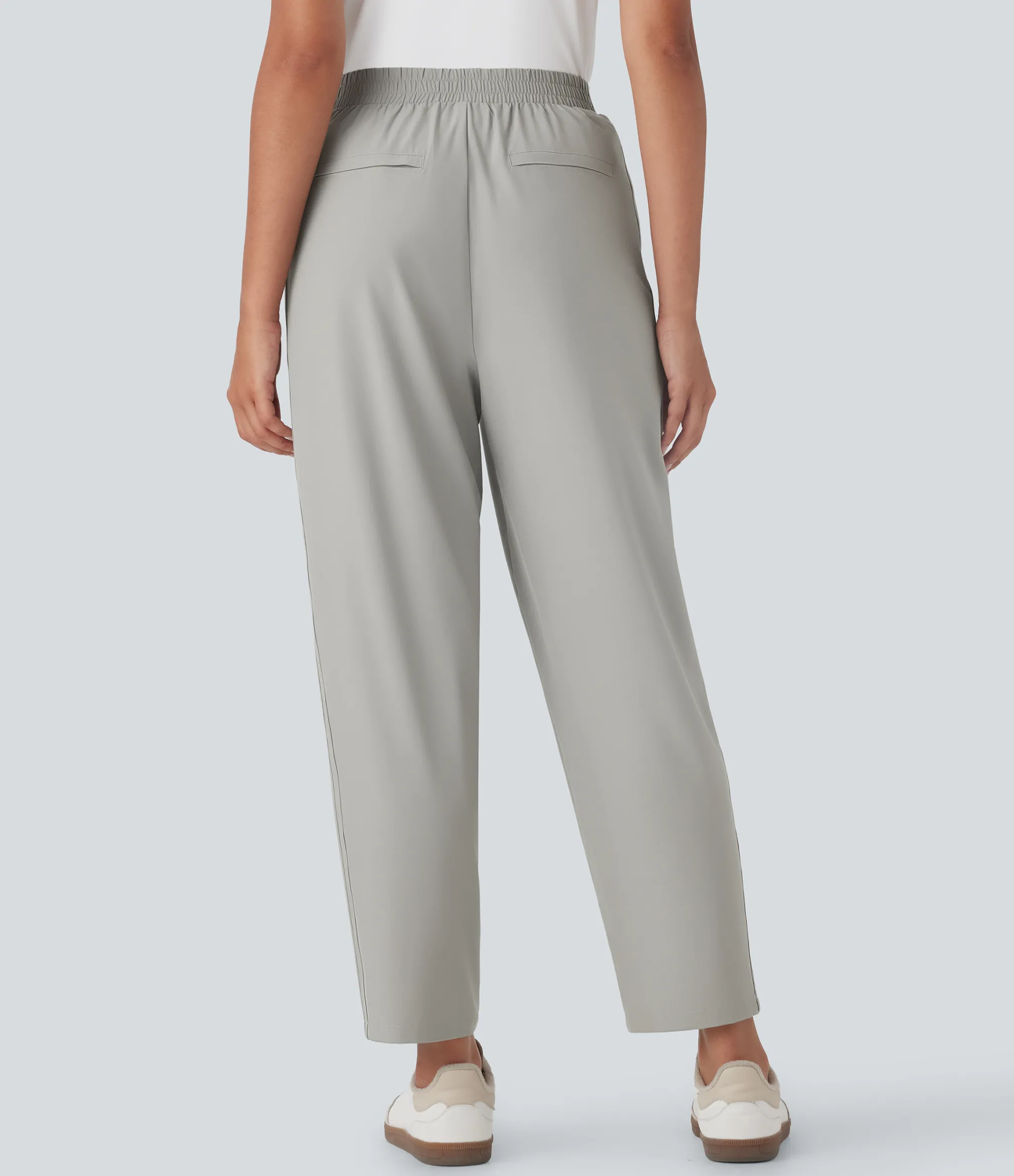 Pants|Flowy Pants<HALARA Breezeful™ High Waisted Tapered Quick Dry Travel Pants with Pockets