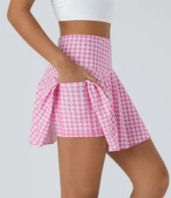 Mini Skirts|Active Skirts<HALARA Everyday High Waisted Pocket 2-in-1 Activity Skirt-Marvelous