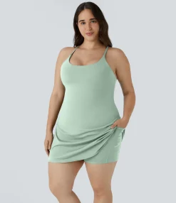 Plus Size<HALARA Everyday SoftlyZero™ Plush Plus Size Dress-Wannabe