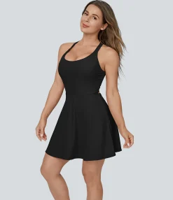 Mini Dresses|Active Dresses<HALARA Flare Mini Dance Active Dress-D/DD/DDD/F Cups