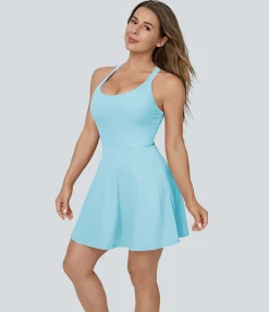 Mini Dresses|Active Dresses<HALARA Flare Mini Dance Active Dress-D/DD/DDD/F Cups
