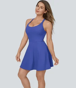Mini Dresses|Active Dresses<HALARA Flare Mini Dance Active Dress-D/DD/DDD/F Cups