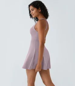 Mini Dresses|Active Dresses<HALARA Flare Mini Dance Active Dress-Longer Length