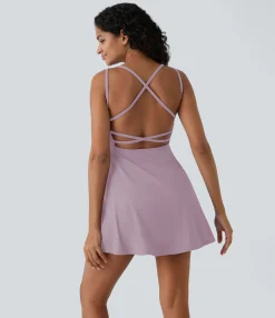 Mini Dresses|Active Dresses<HALARA Flare Mini Slip Dance Active Dress