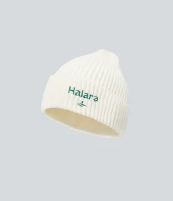 Accessories<HALARA Embroidery Cuffed Casual Knit Beanie Hat Pillowtalk Light Beige