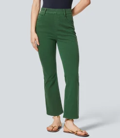 High Waisted Jeans|Colored Jeans<HALARA Flex™ High Waisted Pockets Colorful Casual Bootcut Jeans