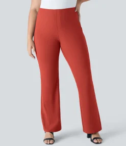 Halara Flex™ Pant|Plus Size<HALARA Flex™ High Waisted Pocket Work Plus Size Pants