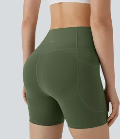 5'' Shorts|Active Shorts<HALARA UltraSculpt™ SoCinched High Waisted Butt Lifting Tummy Control Pocket Shaping Training Biker Shorts 5''