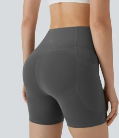 5'' Shorts|Active Shorts<HALARA UltraSculpt™ SoCinched High Waisted Butt Lifting Tummy Control Pocket Shaping Training Biker Shorts 5''
