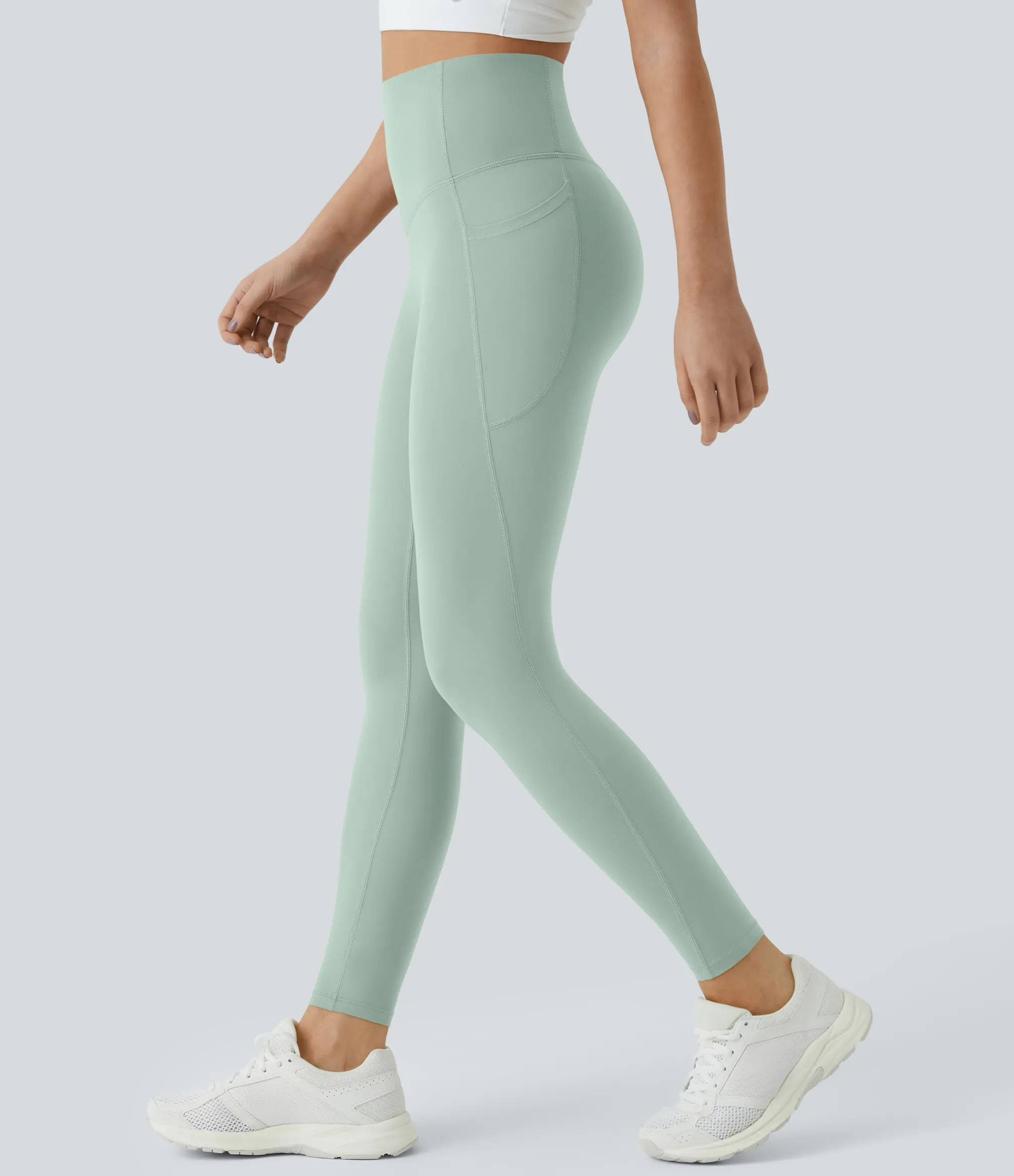 Pocket Leggings|High Waisted Leggings<HALARA UltraSculpt™ SoCinched High Waisted Tummy Control Pocket Shaping Training Leggings