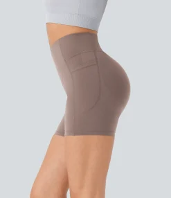 5'' Shorts|Active Shorts<HALARA UltraSculpt™ SoCinched High Waisted Scrunch Butt Lifting Tummy Control Side Pocket Shaping Workout Biker Shorts 5''