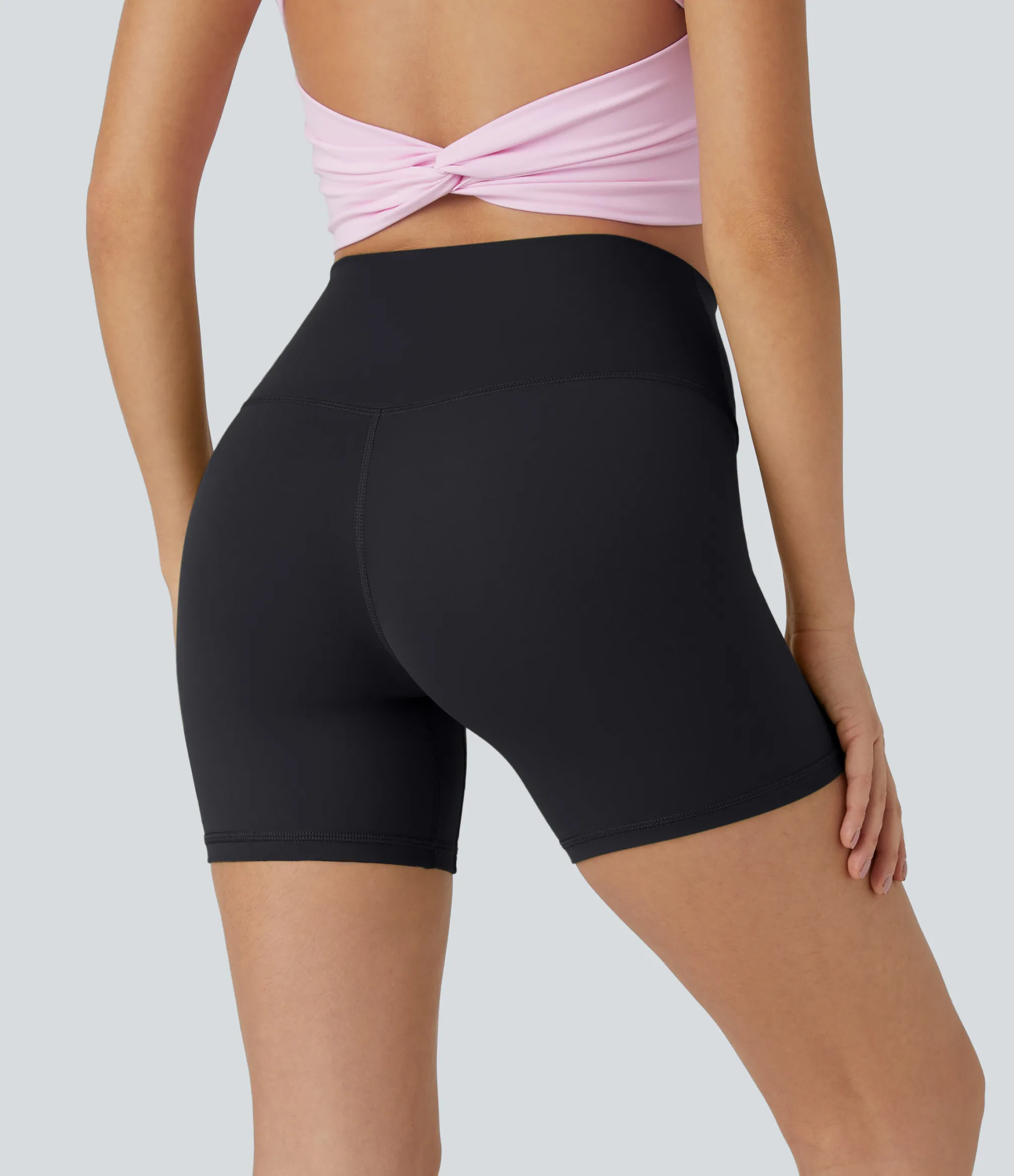 Active Shorts|Bikers<HALARA High Waisted Biker Shorts