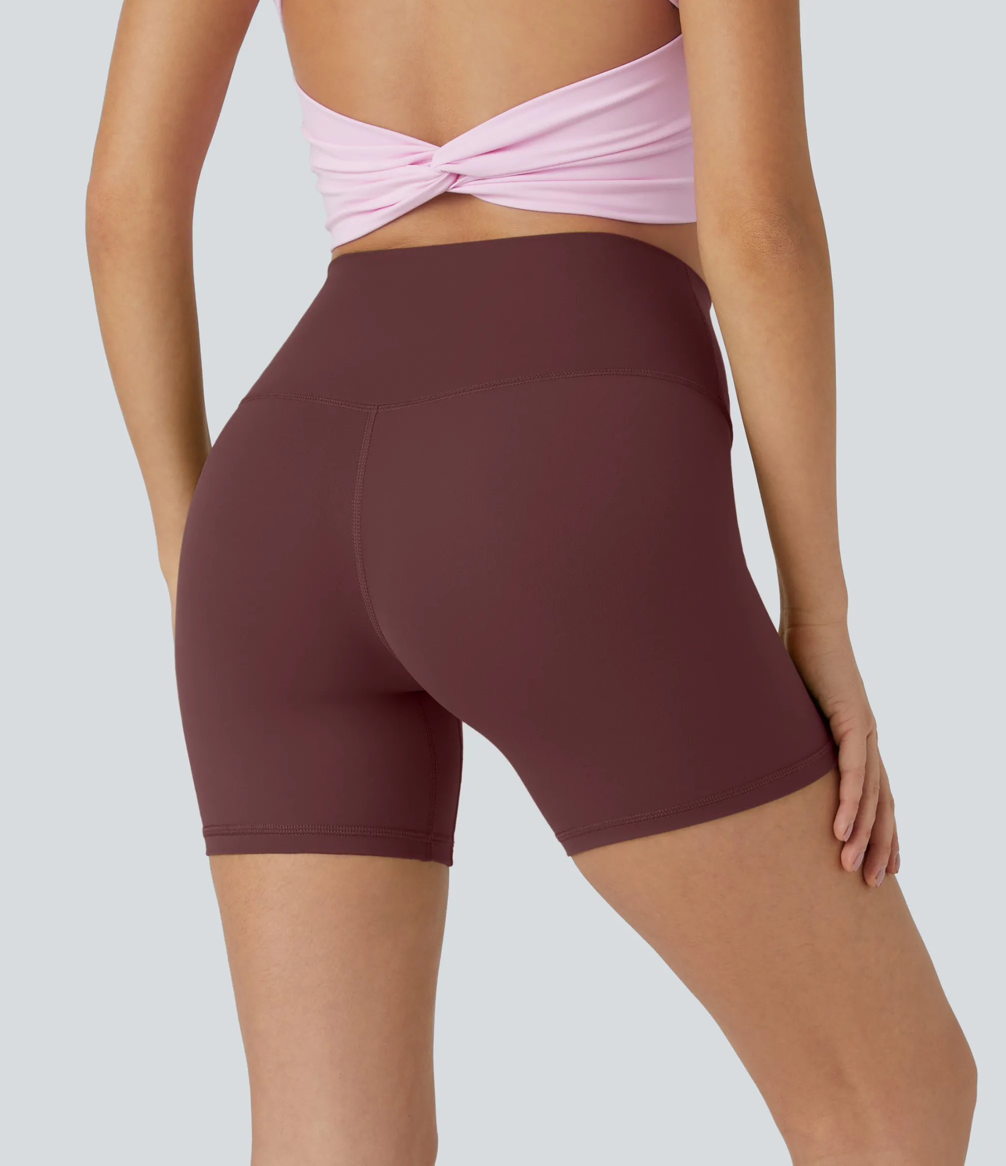 Active Shorts|Bikers<HALARA High Waisted Biker Shorts