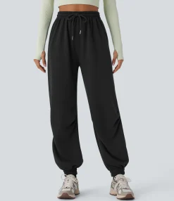 Joggers|Joggers<HALARA High Waisted Drawstring Pocket Running Joggers