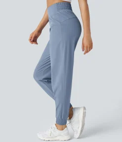 Joggers|Joggers<HALARA High Waisted Elastic Waistband Hiking Joggers