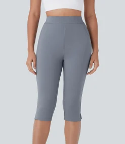 Pants|High-Waisted Pants<HALARA High Waisted Pocket Skinny Casual Pedal Pusher Pants