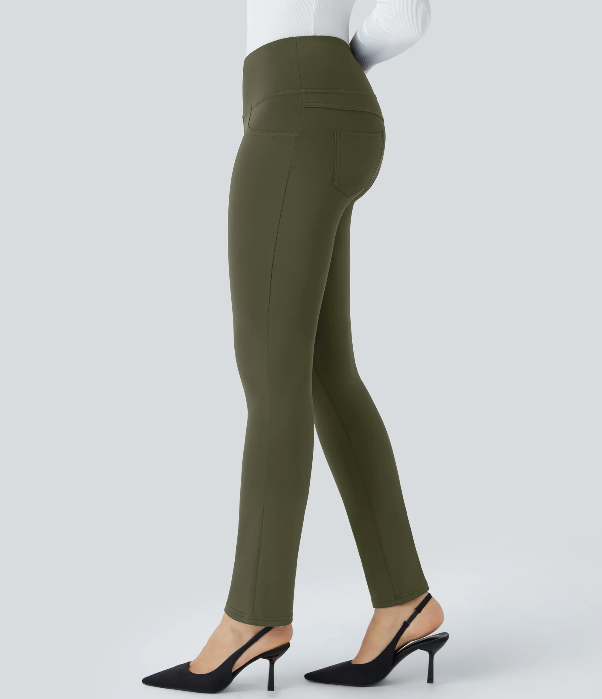 High-Waisted Pants|Halara Flex™ Pant<HALARA High Waisted Pocket Tapered Work Pants