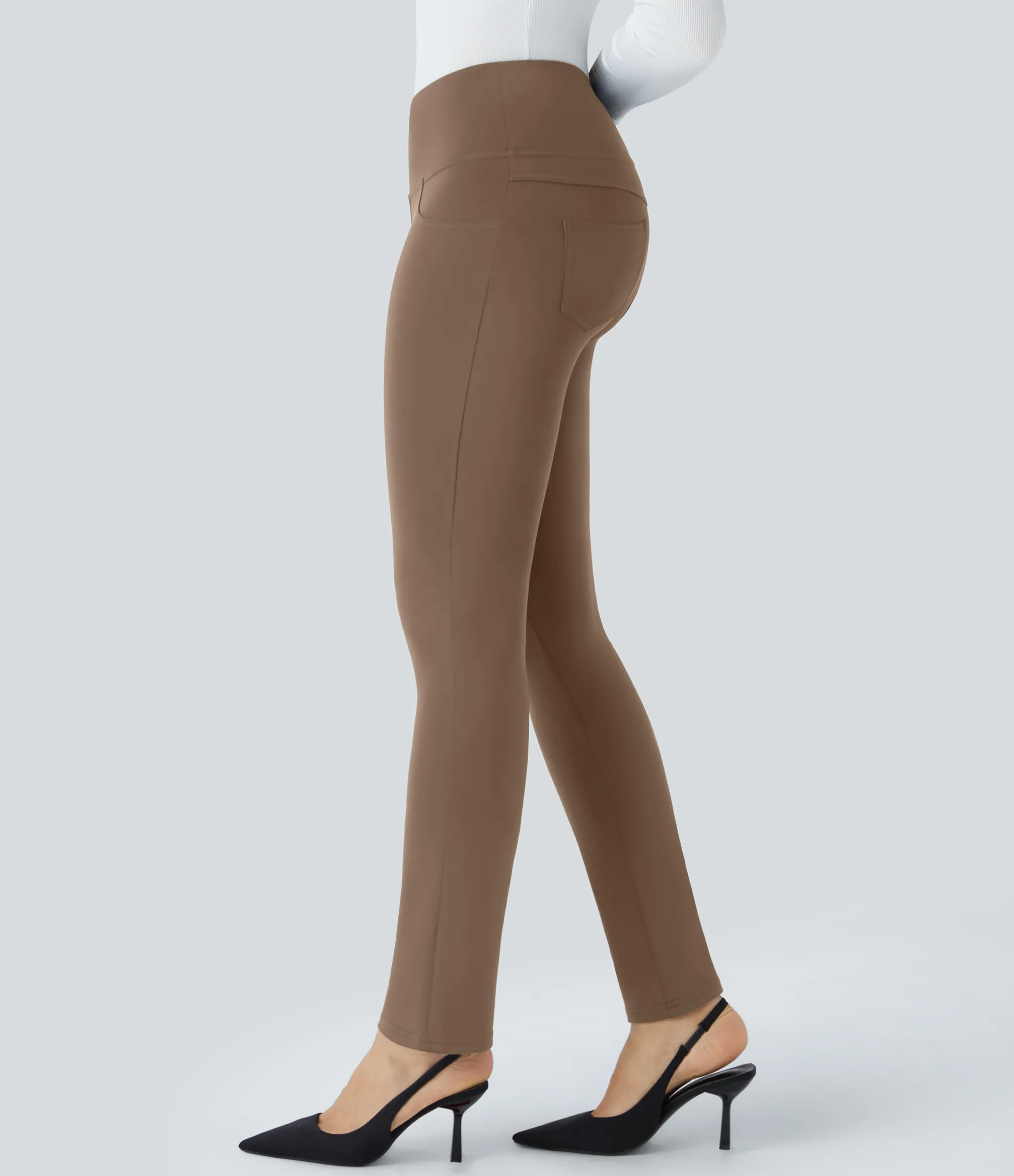 High-Waisted Pants|Halara Flex™ Pant<HALARA High Waisted Pocket Tapered Work Pants