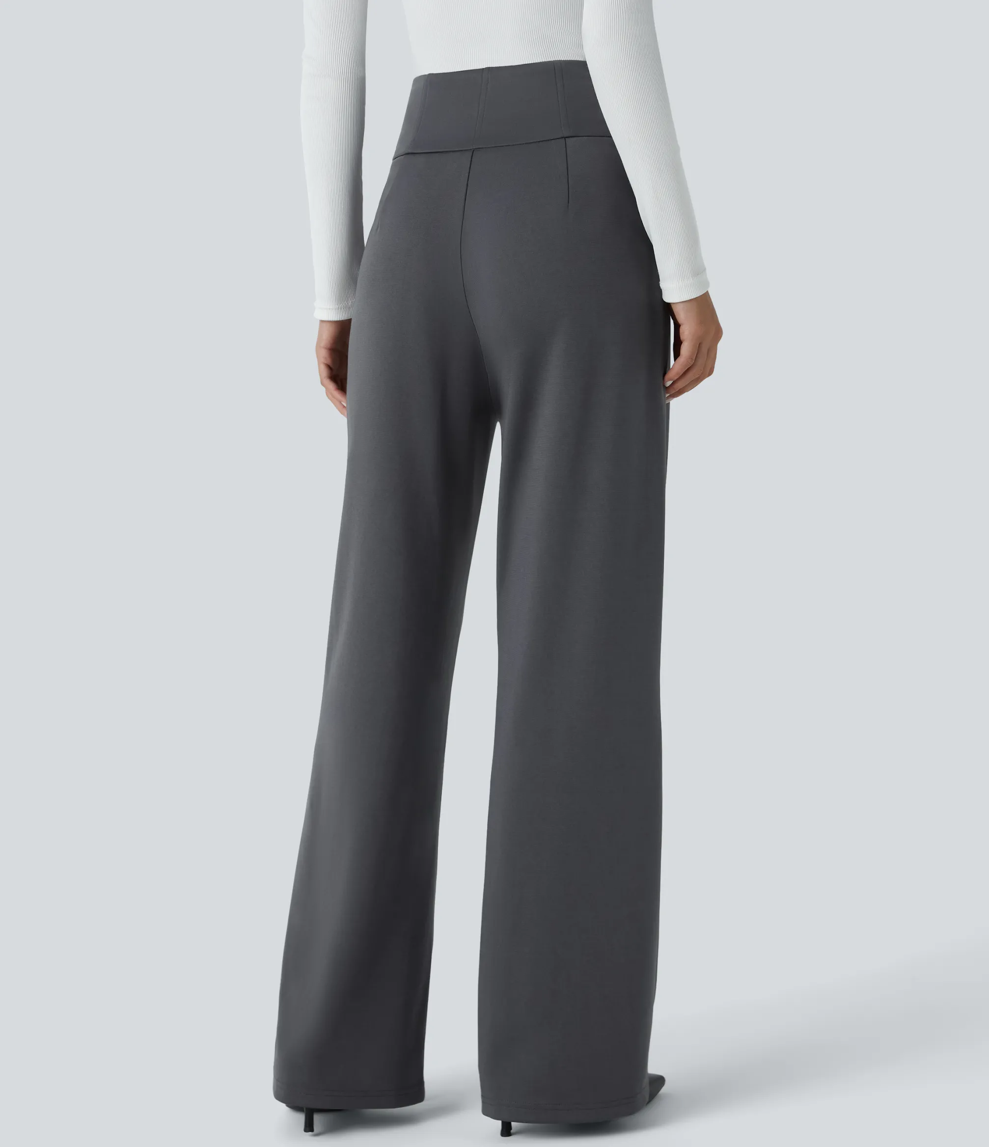 High-Waisted Pants|Work Pants<HALARA High Waisted Work Pants