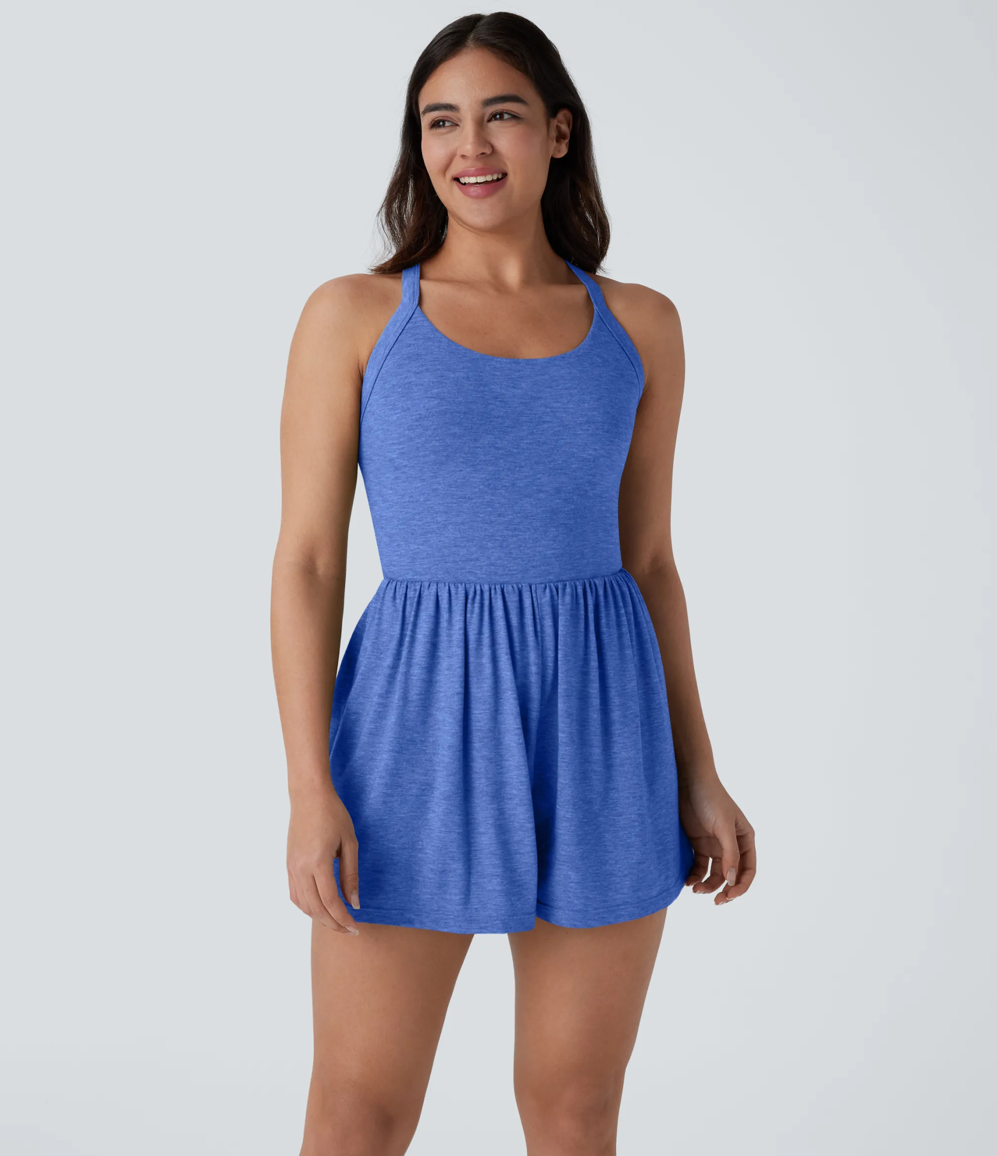 Jumpsuits<HALARA Pocket 2-in-1 Romper-Easy Peezy Edition