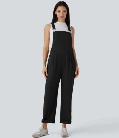 Jumpsuits<HALARA Pockets Casual Cargo Overalls