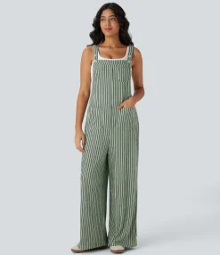 Jumpsuits<HALARA Pockets Casual Overalls