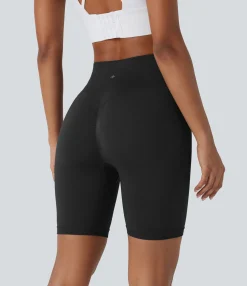 Active Shorts|Bikers<HALARA Seamless Flow High Waisted Scrunch Yoga Biker Shorts 7''