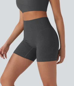 5'' Shorts|Bikers<HALARA Seamless Flow High Waisted Yoga Biker Shorts 5''