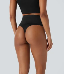 Bodysuits|Bras & Underwear<HALARA Seamless Flow High Waisted Tummy Control Lounge Shapewear Thong