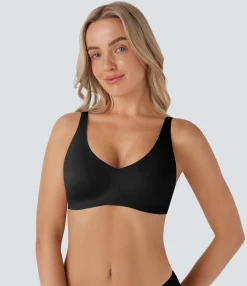Bras & Underwear<HALARA Seamless Perforated Lounge Bra