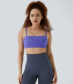 Sports Bras|Sports Bras<HALARA SoftlyZero™ Airy Low Support Slip Cool Touch Pilates Sports Bra-UPF50+