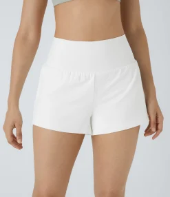 Active Shorts|Shorts<HALARA SoftlyZero™ Airy Super High Waisted Cool Touch Yoga Shorts with Pockets
