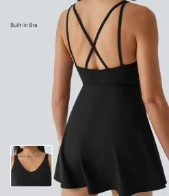 Active Dresses|Dresses<HALARA SoftlyZero™ Plush 2-Piece Pocket Dance Active Dress