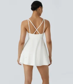 Active Dresses|Dresses<HALARA SoftlyZero™ Plush 2-Piece Pocket Dance Active Dress