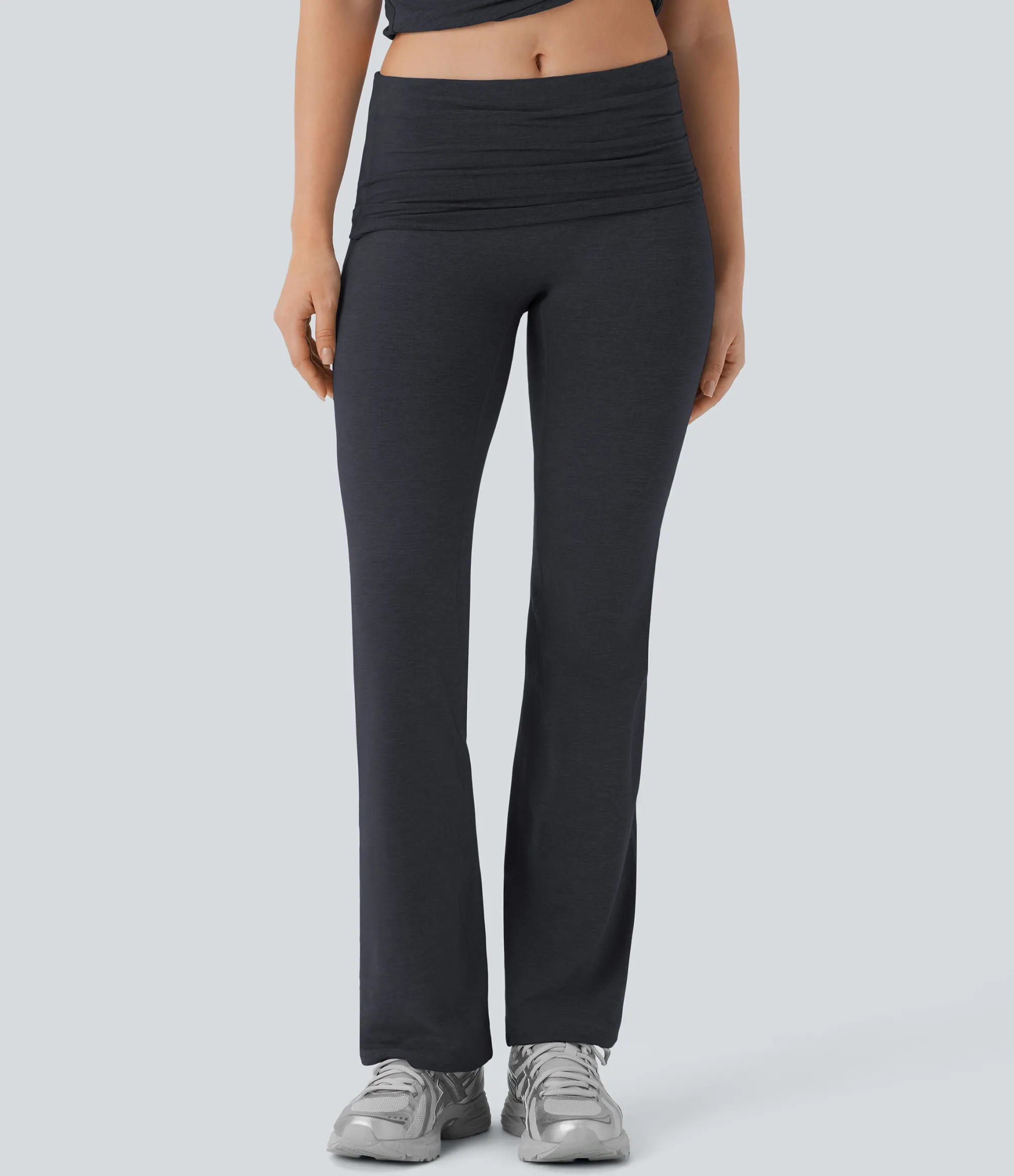 High-Waisted Pants|Pants<HALARA Super High Waisted Foldover Yoga Pants
